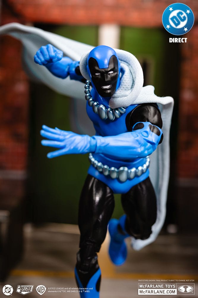 DC Direct Action Figure Obsidian (Infinity Inc #16) (Chase) (Gold Label) 18 cm